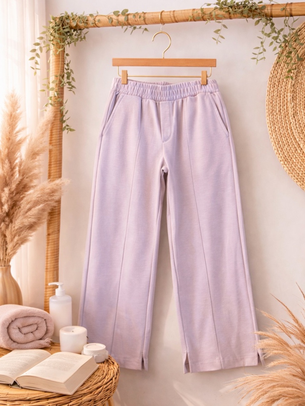 Old Navy Wide Leg Joggers XS Pink High Rise Lounge Athleisure Pants
